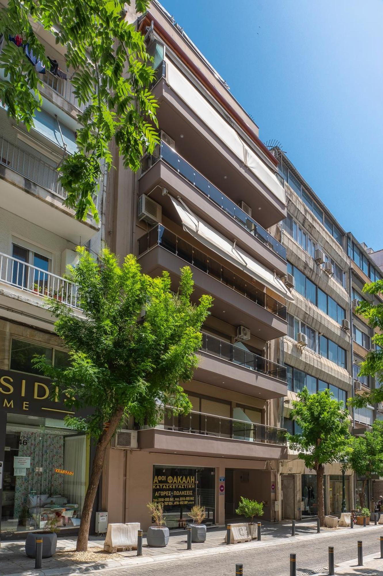 Ferienwohnung Sigrou 44 Thessaloniki Exterior foto